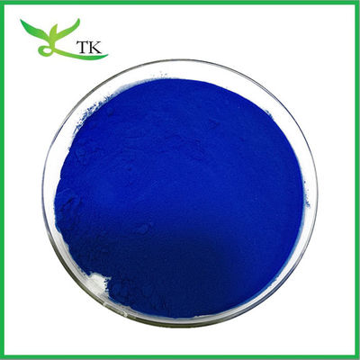 สีน้ําเงินธรรมชาติ สีสัน สปิโรลินา สารสกัด ไฟโคไซานีน ขาว เกรดอาหาร