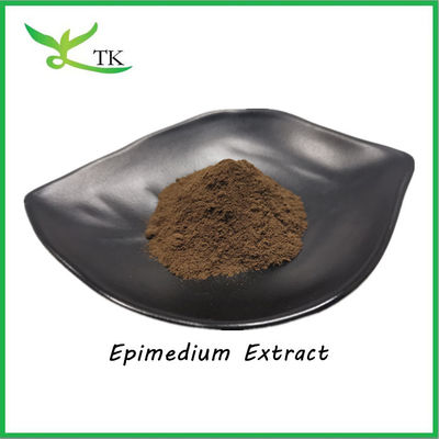 ราคาปลีก สารสกัดจาก Epimedium พื้น Icariin 5% 10%