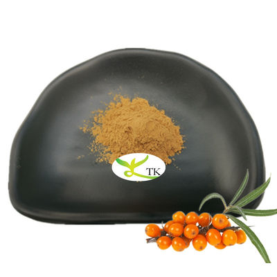 สารสกัดจากผลซีบัคธอร์นเกรดอาหารธรรมชาติ 10% 20% ผงสกัดจากซีบัคธอร์น ฟลาโวน