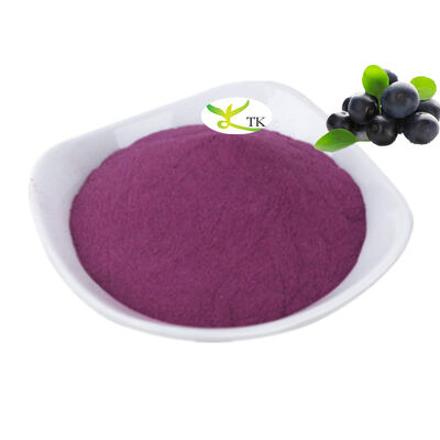 100% Natural Food Grade ผงน้ำผลไม้บิลเบอร์รี่ที่ละลายน้ำได้ ผงบิลเบอร์รี่ ผงผลไม้บิลเบอร์รี่